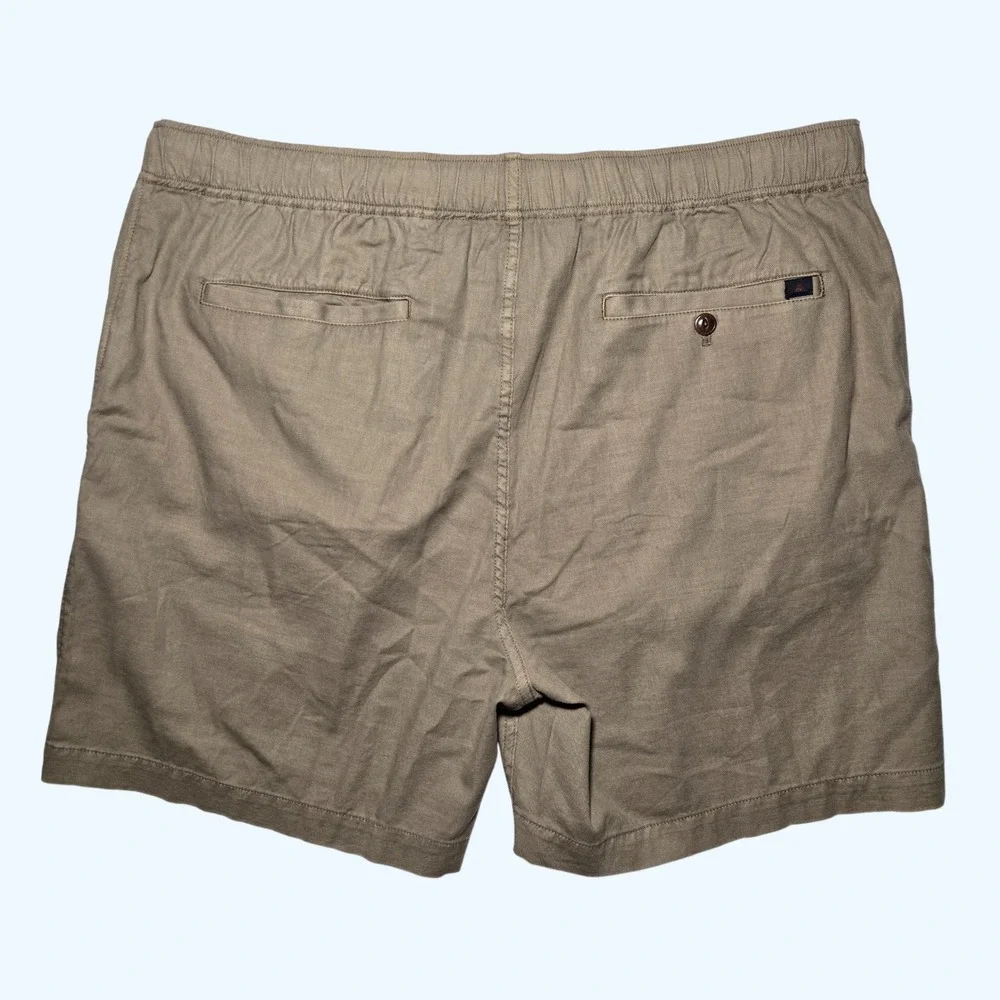 NEW Faherty Essential Drawstring Short Mountain Cliff Mens XXL Brown MBS2505‎